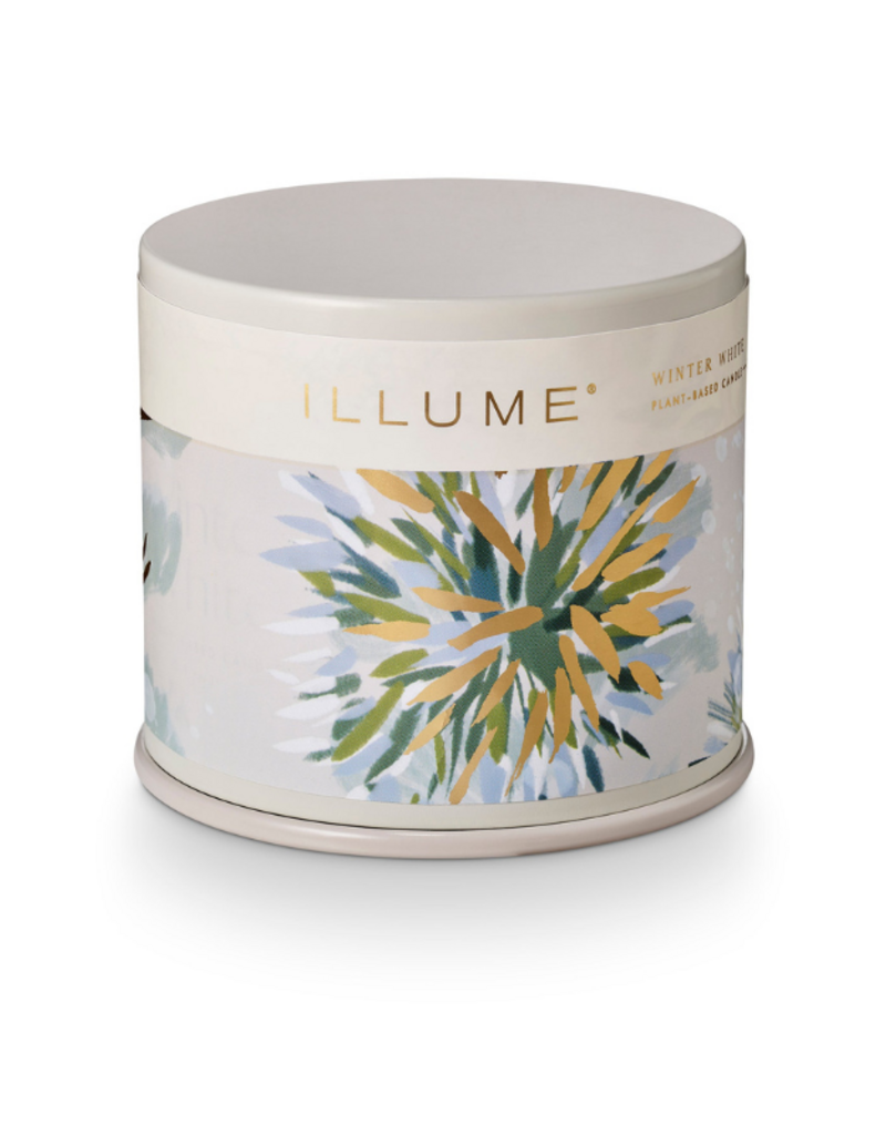 Illume Winter White Large Tin Candle by Illume
