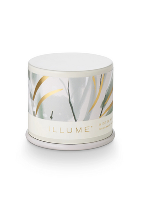 Illume Winter White Demi Tin Candle by Illume