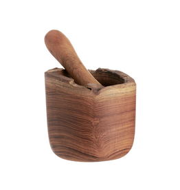Takara Wood Mortar & Pestle