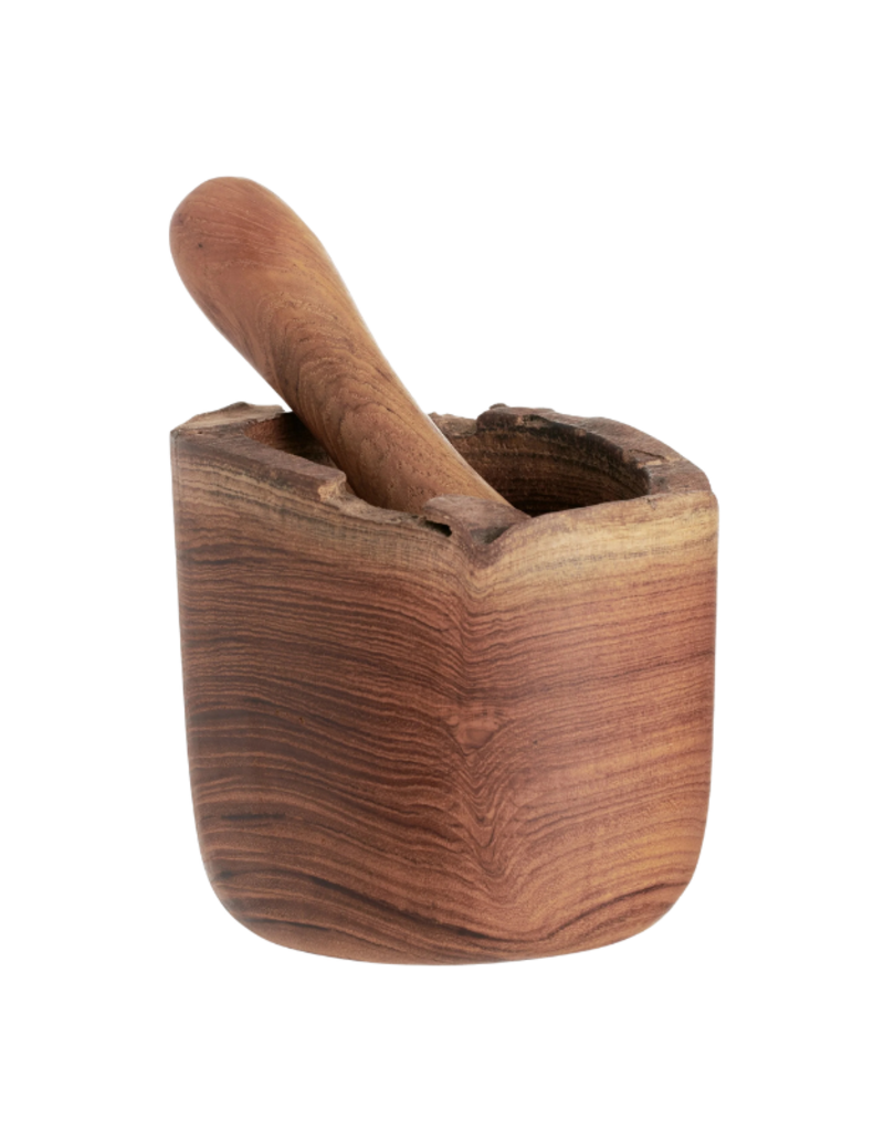 Takara Wood Mortar & Pestle