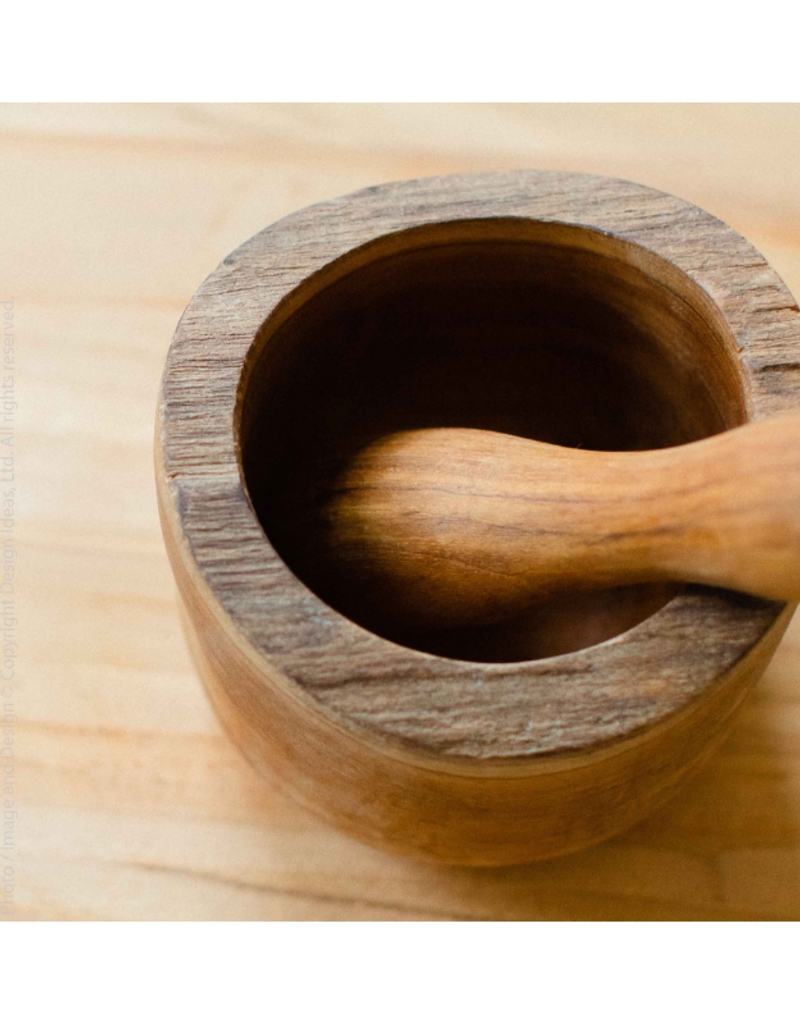 Takara Wood Mortar & Pestle