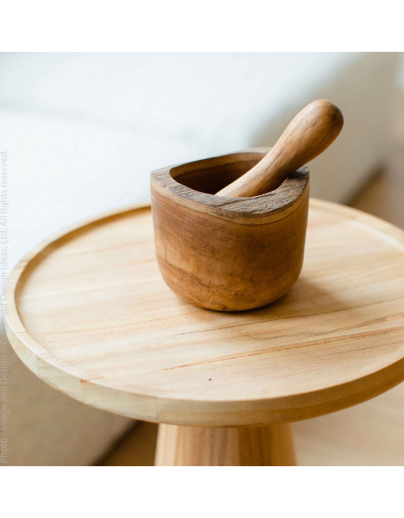 Takara Wood Mortar & Pestle