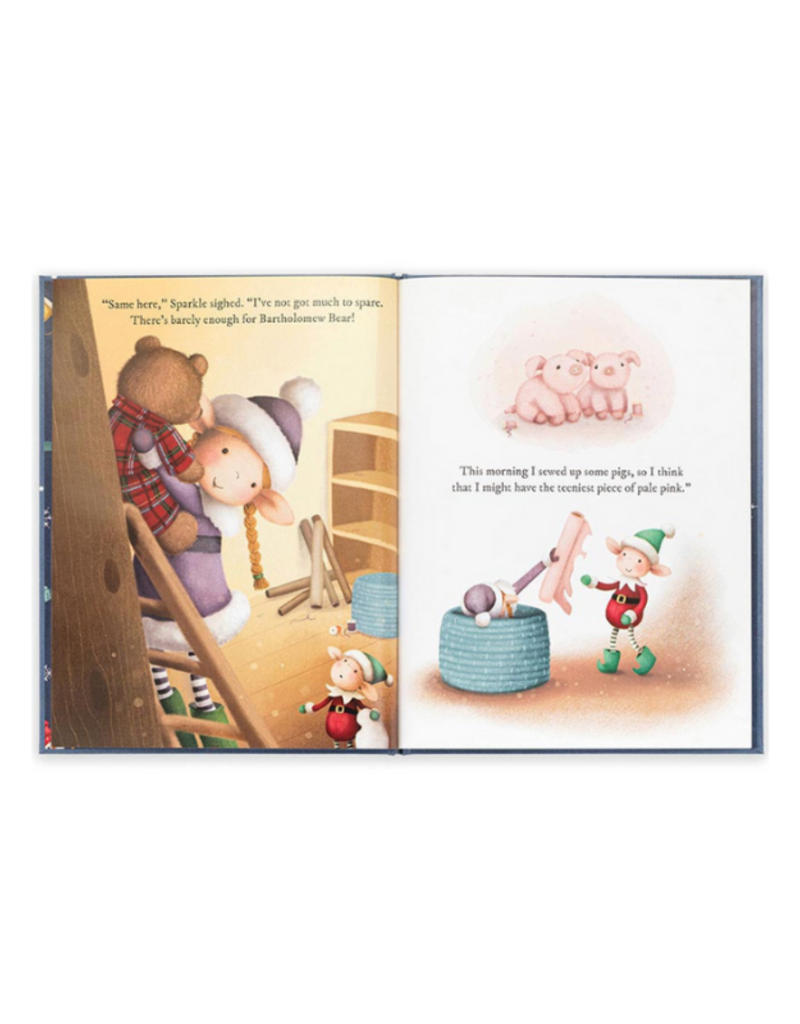Jellycat Jellyca Eldo Elf And The Patchwork Bashful Bunny Book