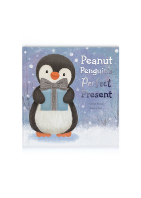Jellycat Jellycat Peanut Penguin's Perfect Present Book
