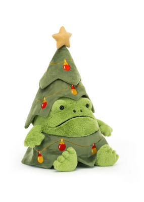 Jellycat Jellcat Ricky Rain Frog Christmas Tree