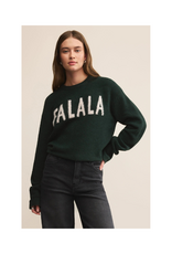 Z Supply FA LA LA Sweater in Garland Green by Z Supply