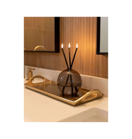 Everlasting Candle Co Neva Vase in Storm by Everlasting Candle Co