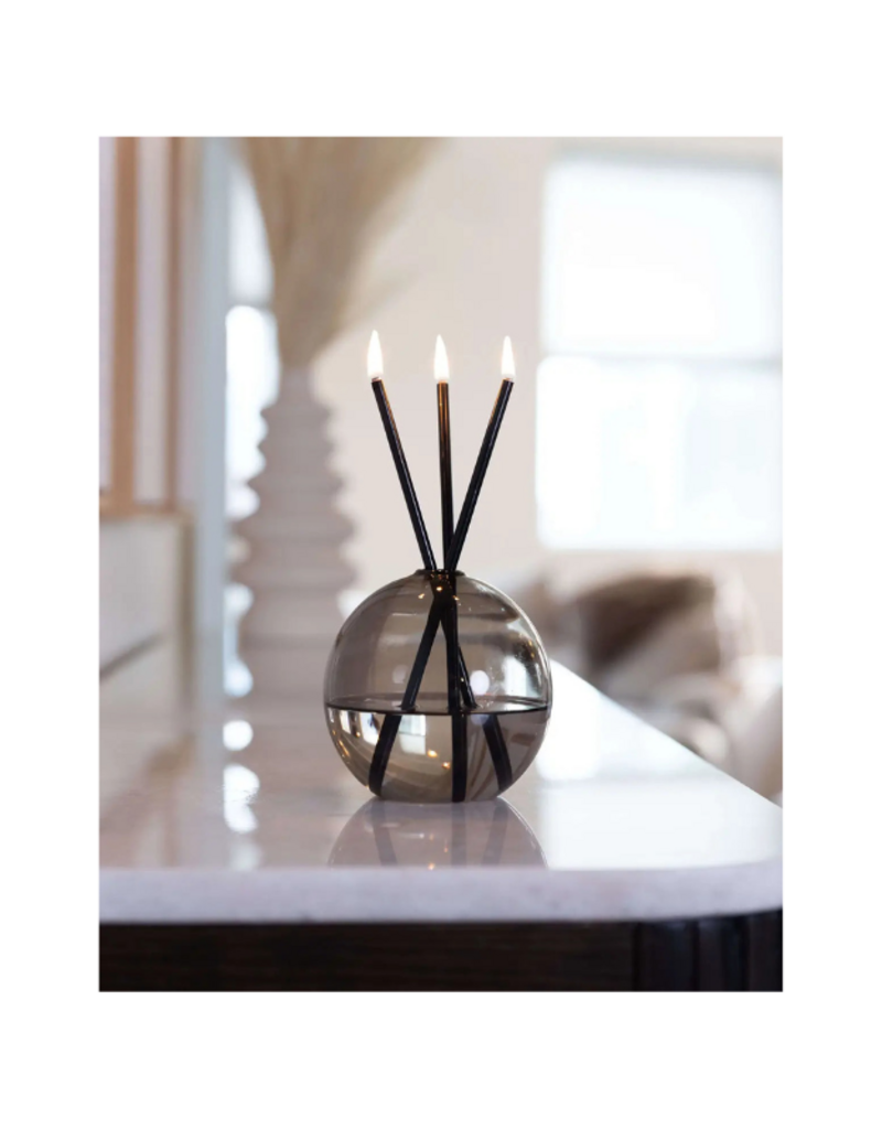 Everlasting Candle Co Neva Vase in Storm by Everlasting Candle Co