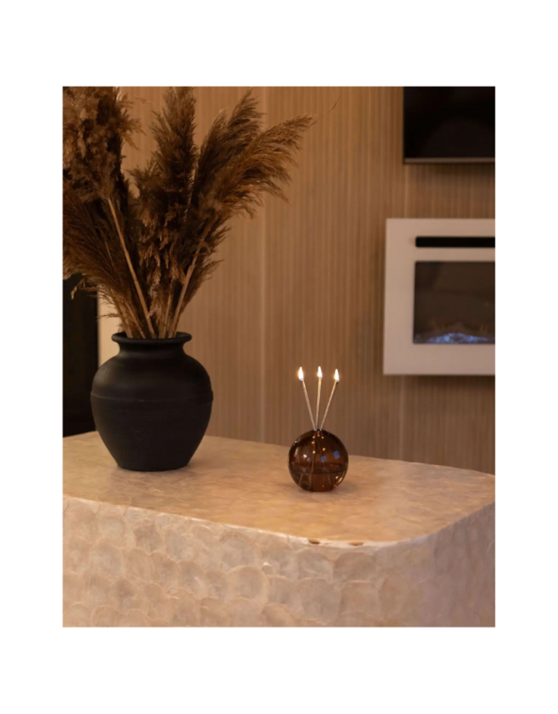 Everlasting Candle Co Neva Vase in Prairie Dust by Everlasting Candle Co