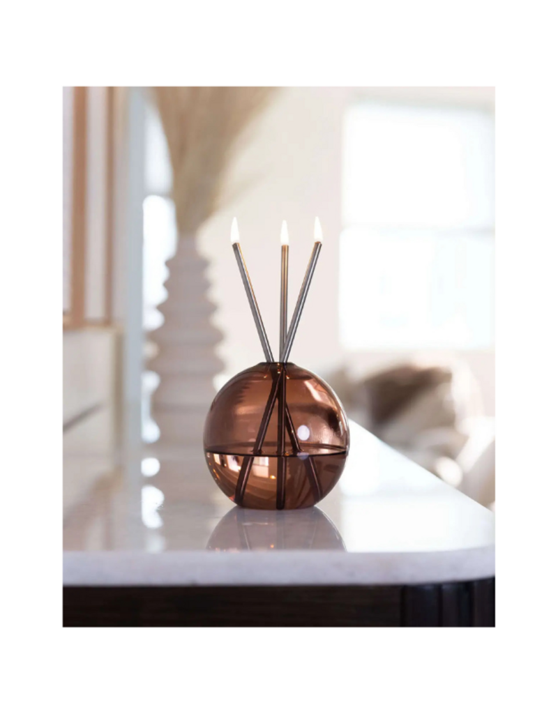 Everlasting Candle Co Neva Vase in Prairie Dust by Everlasting Candle Co