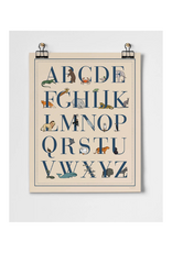 Animal Alphabet Fine Art Print