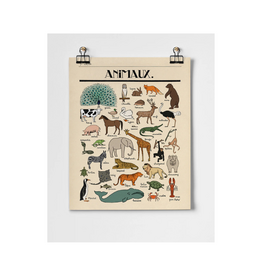 Les Animaux Fine Art Print