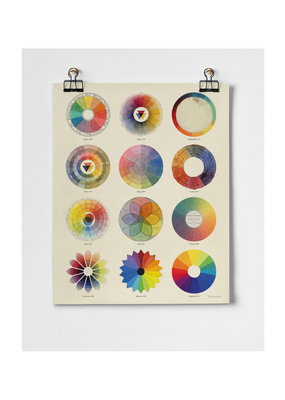 Colour Wheel Collection Fine Art Print