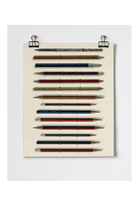 Vintage Pencils Fine Art Print