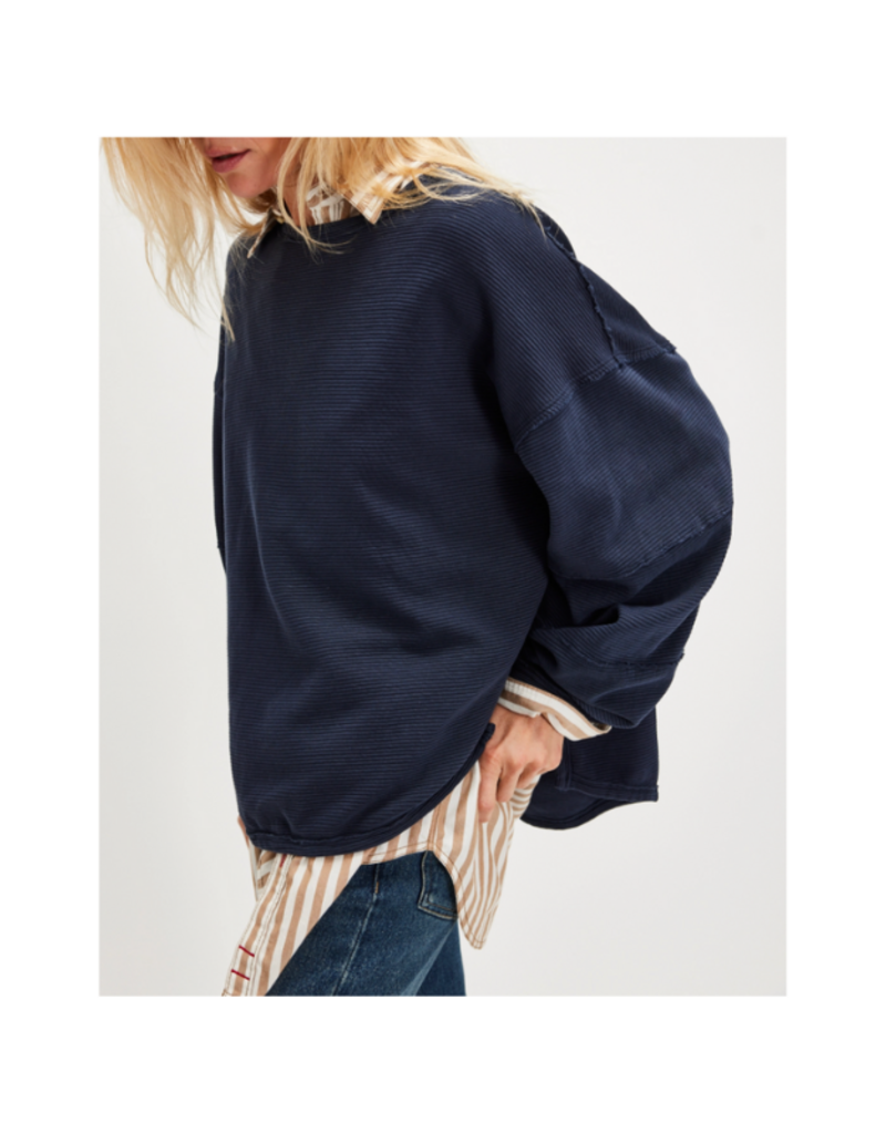 Free People Total Eclipse Tee in Deeper Iris by Free People