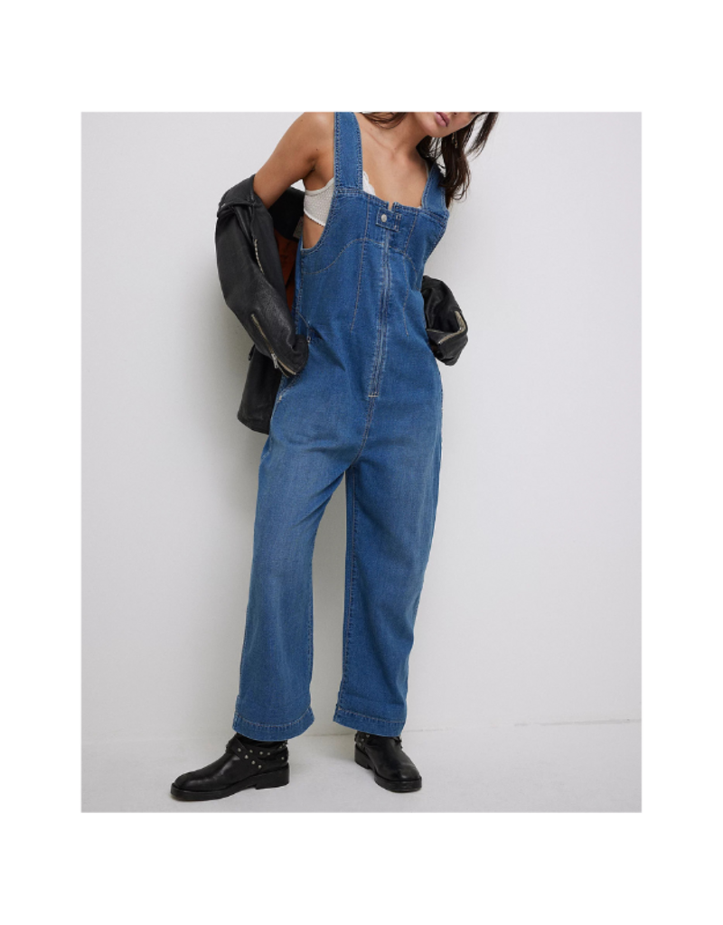 Free People Jude One Piece in Mid Indigo by Free People