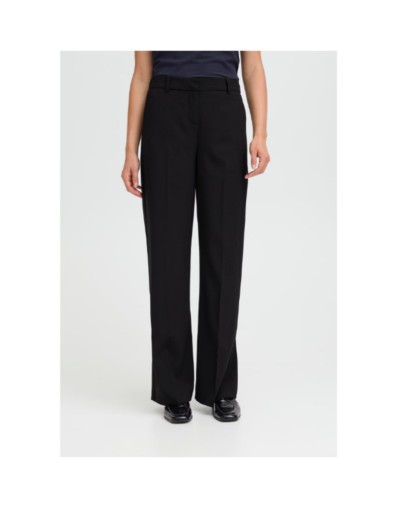 b.young Danta Wide Leg Pant in Black by b.young