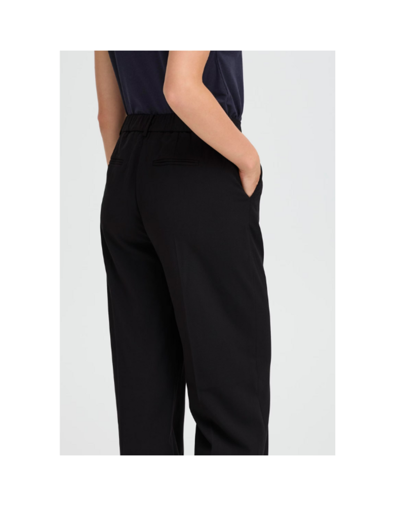 b.young Danta Wide Leg Pant in Black by b.young