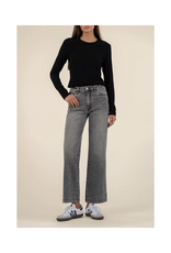 Kut from the Kloth Pattie High Rise Straight Leg in Acquainted by Kut from the Kloth