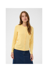 Saint Tropez Mila Cardigan in Lemon Drop Melange by Saint Tropez