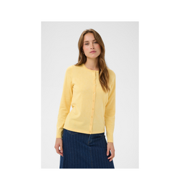 Saint Tropez Mila Cardigan in Lemon Drop Melange by Saint Tropez
