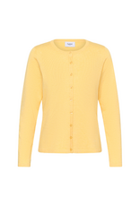 Saint Tropez Mila Cardigan in Lemon Drop Melange by Saint Tropez