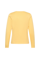 Saint Tropez Mila Cardigan in Lemon Drop Melange by Saint Tropez