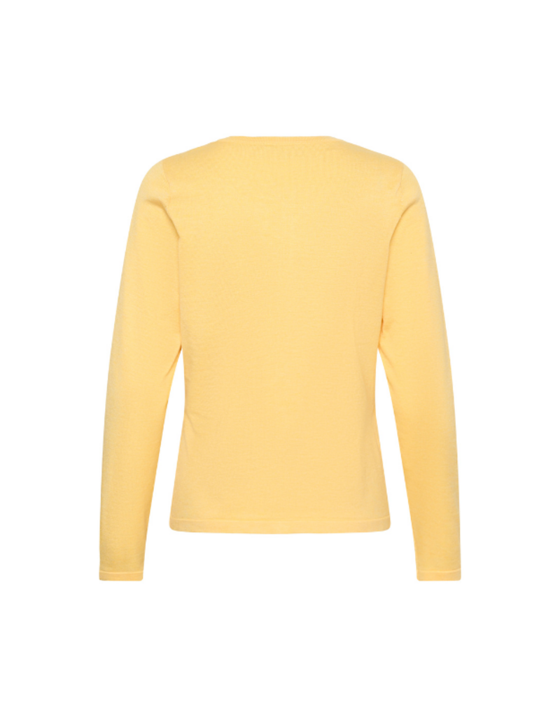 Saint Tropez Mila Cardigan in Lemon Drop Melange by Saint Tropez