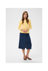 Saint Tropez Mila Cardigan in Lemon Drop Melange by Saint Tropez