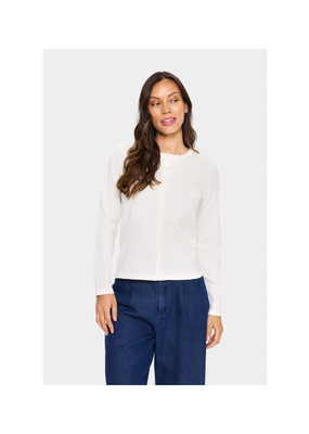 Saint Tropez Mila Cardigan in Ice by Saint Tropez