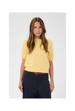 Saint Tropez Mila Shortsleeve in Lemon Drop Melange by Saint Tropez