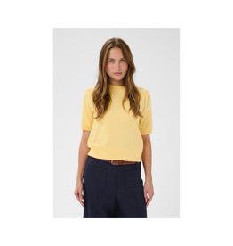 Saint Tropez Mila Shortsleeve in Lemon Drop Melange by Saint Tropez