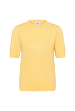 Saint Tropez Mila Shortsleeve in Lemon Drop Melange by Saint Tropez