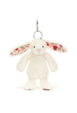 Jellycat Jellycat Blossom Cream Berry Bunny Bag Charm