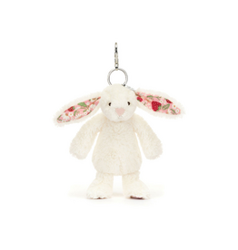 Jellycat Jellycat Blossom Cream Berry Bunny Bag Charm