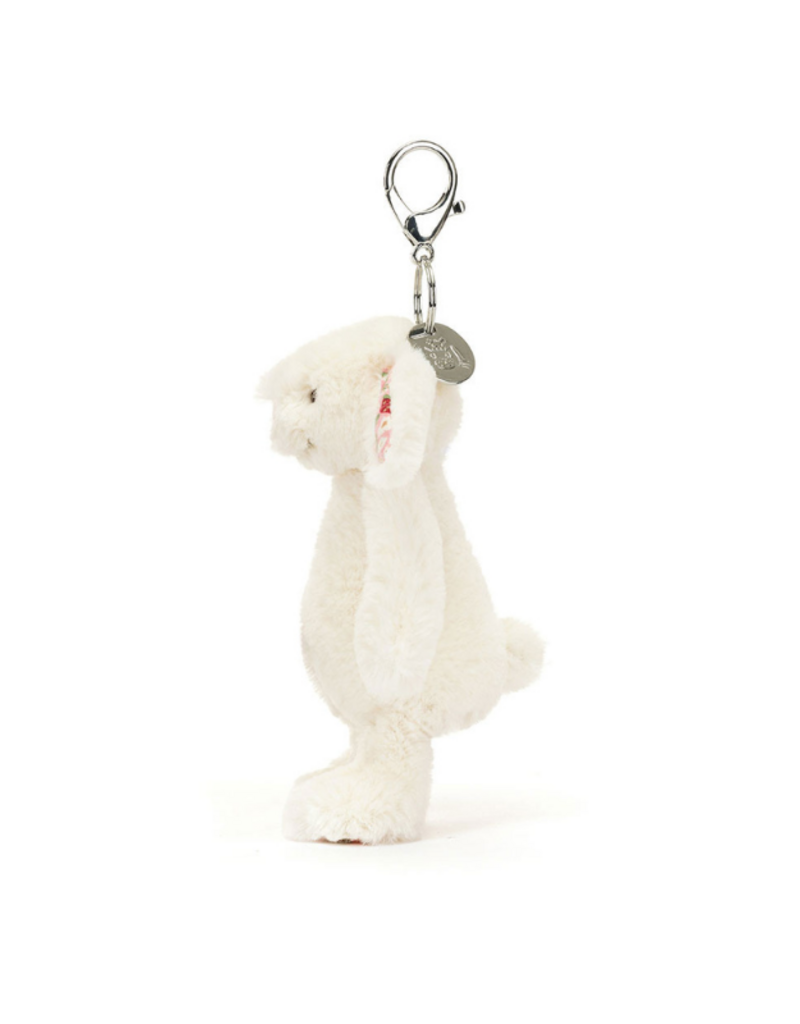 Jellycat Jellycat Blossom Cream Berry Bunny Bag Charm