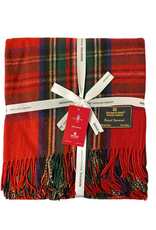 Royal Stewart Wool Blanket