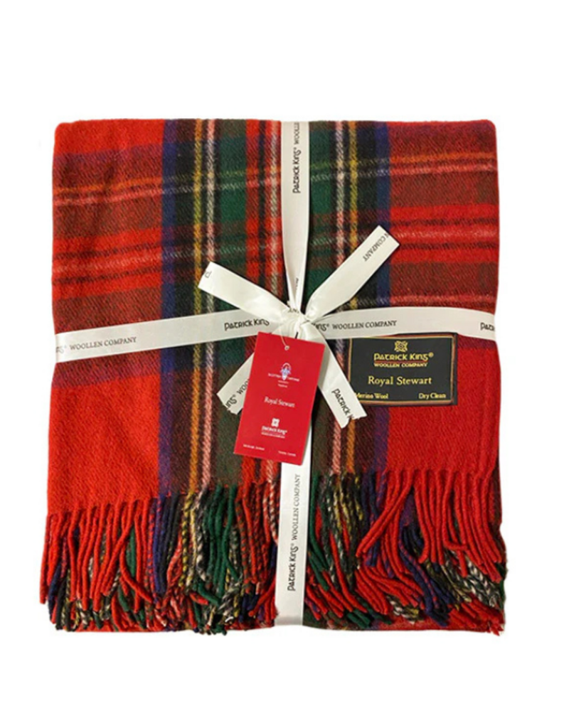 Royal Stewart Wool Blanket