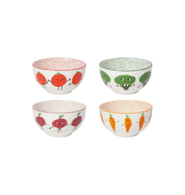 Danica Set of 4 Everyday Bowls Funny