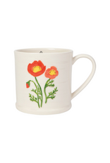Danica Floral Poppy Mug