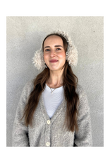 Lemon Loungewear Touch Berber Ear Muffs in Light Beige by Lemon Loungewear