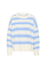 Part Two Serafine Pullover in Hydrangea Trio Stripe by Part Two