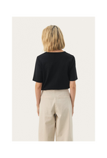 Part Two Ratana Tee in Black by Part Two