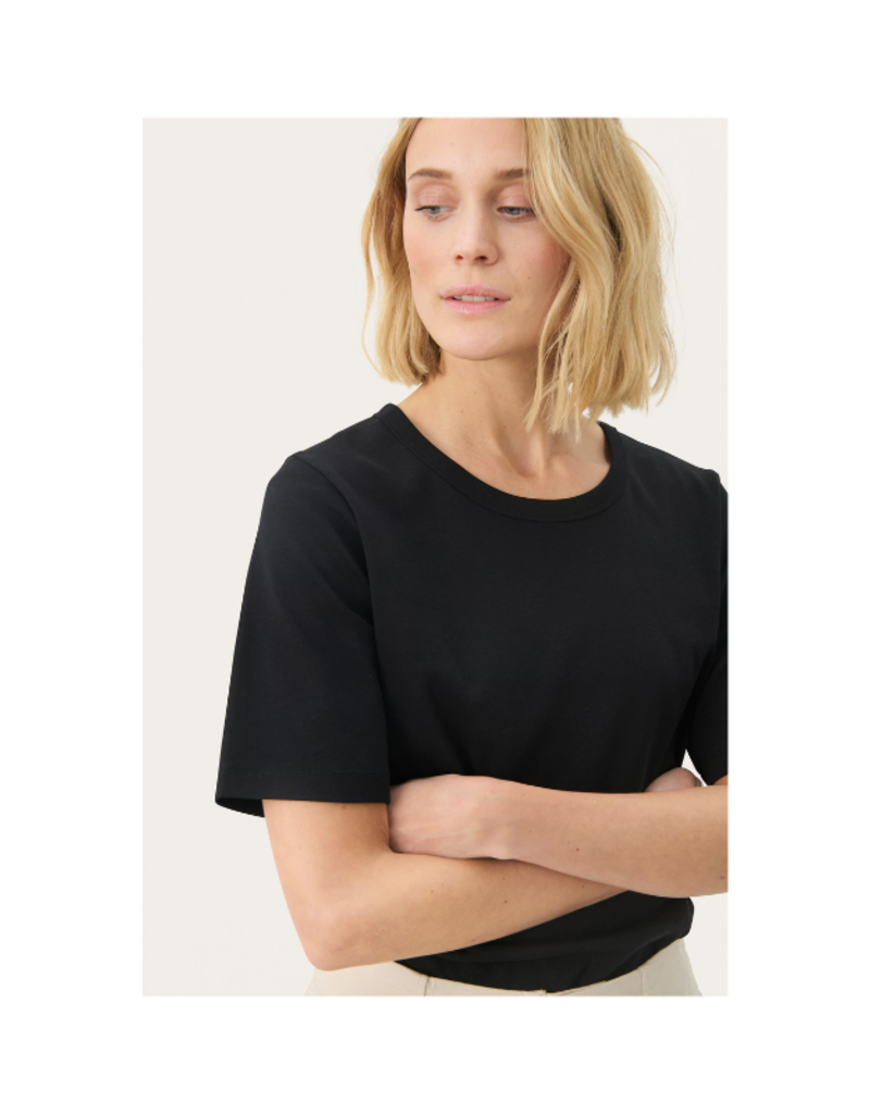 Part Two Ratana Tee in Black by Part Two