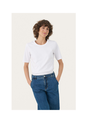 Part Two Ratana Tee in Bright White by Part Two