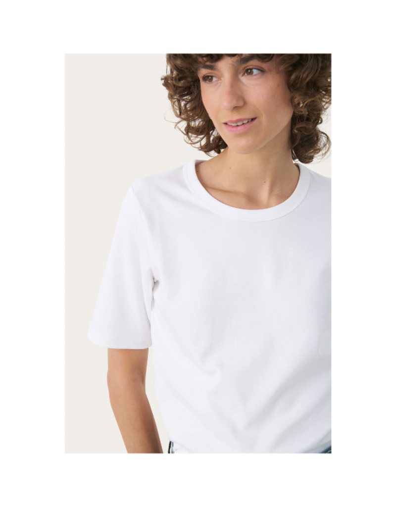 Part Two Ratana Tee in Bright White by Part Two