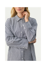 Part Two Savanna Shirt in After Midnight Stripe by Part Two