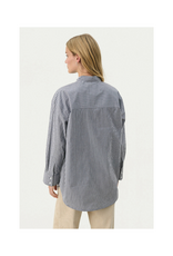 Part Two Savanna Shirt in After Midnight Stripe by Part Two