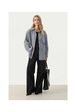 Part Two Savanna Shirt in After Midnight Stripe by Part Two