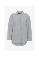 Part Two Savanna Shirt in After Midnight Stripe by Part Two